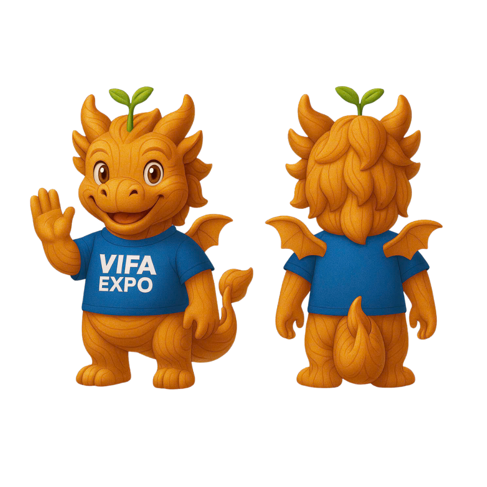 Mascot – RỒNG GỖ